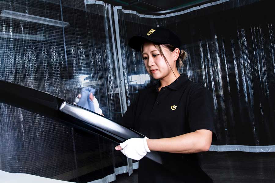 グンサン検査作業工程