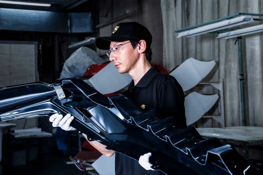 グンサン素材検査工程
